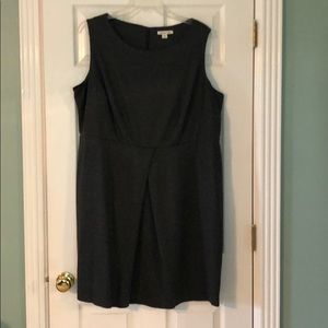 Charcoal sleeveless dress